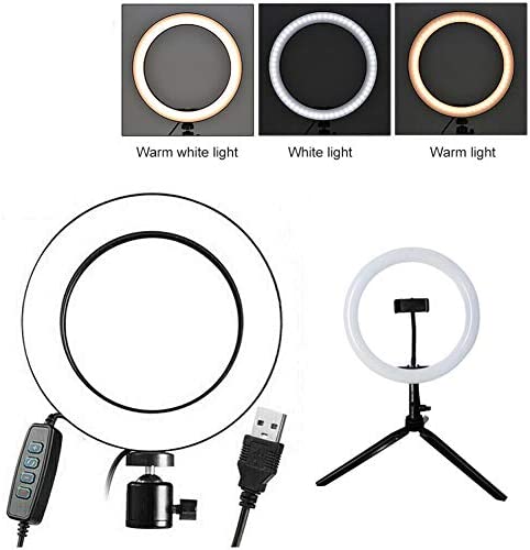 RING FILL LIGHT 26CM WITH STAND