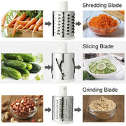Manual Vegetable Cutter Slicer Multifunctional Round Slicer Gadget Multifunction Kitchen Gadget Food Processor Blender Cutter