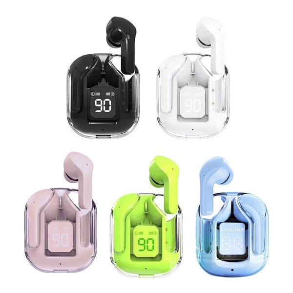 AIR 31 CRYSTAL TRANSPARENT EARBUDS WITH POUCH