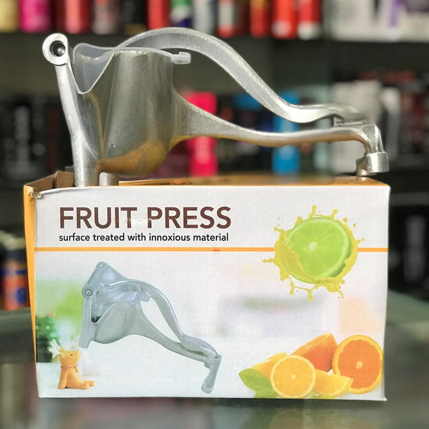 Manual Juice Squeezer – Portable Aluminum Alloy Hand Pressure Juicer